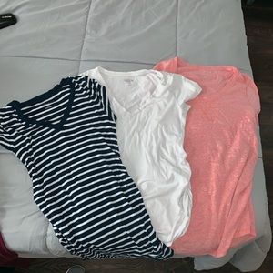 Lot of 9 maternity shirts